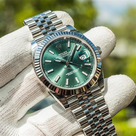 green face rolex datejust|rolex datejust 41mm green dial.